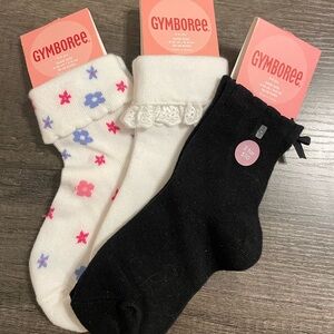 Gymboree socks size 3-4 NWT 3 pairs